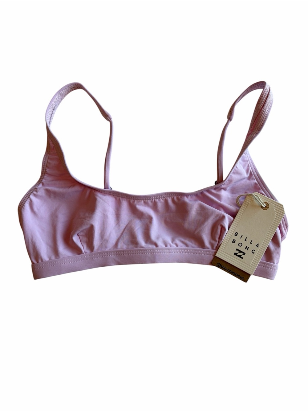 Billabong Sol Searcher Pink Bikini Top Womens Size Small NWT